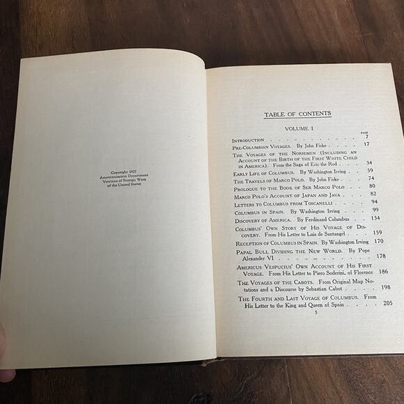 Vintage 1925 America Great Crises Our History Discovery 1000-1562 Volume 1 Book - Picture 6 of 6